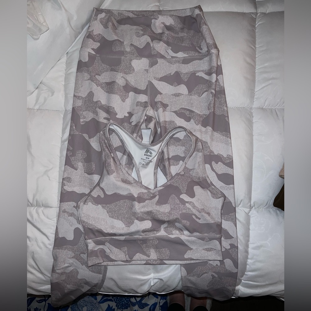 Camo Sports Bra & Legging Set